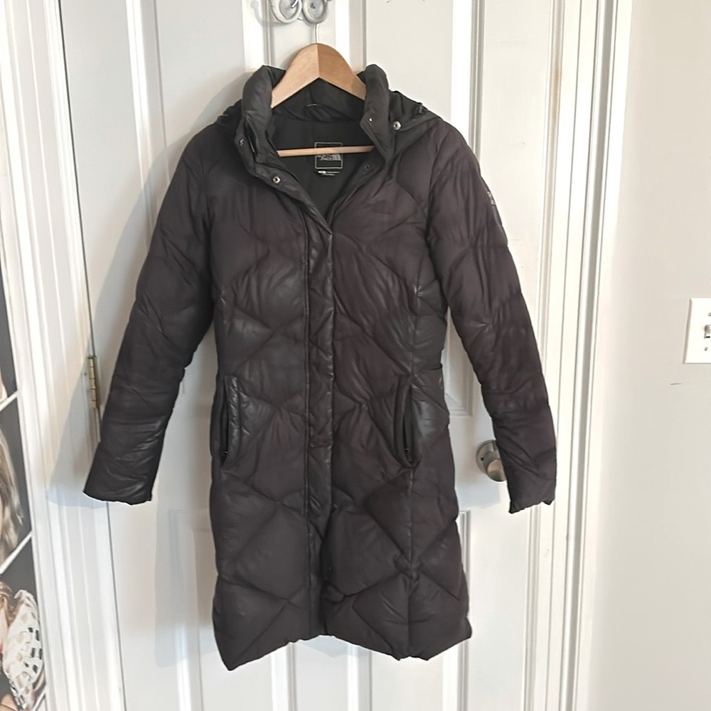 North face down jacket black